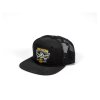 Meatfly kšiltovka Crossbones Trucker Black