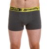 Meatfly pánské boxerky Balboa Boxershorts Double Pack Grey Heather/Black