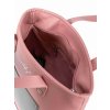 Meatfly kabelka / batoh Kerry Dusty Rose / Light Grey | Růžová | Objem 7 L