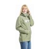 Meatfly dámská softshell bunda Alita Olive / White (Velikost S)