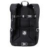 Meatfly batoh Basejumper Black 22 L + PENÁL ZDARMA | Černá | Objem 22 L