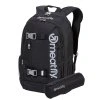 Meatfly batoh Basejumper Black 22 L + PENÁL ZDARMA | Černá | Objem 22 L