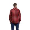 Meatfly pánská košile Kurt Black / Red (Velikost S)