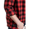 Meatfly pánská košile Kurt Black / Red (Velikost S)