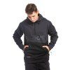 Meatfly pánská technická mikina Tason Black Heather / Black (Velikost M)
