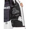 Meatfly pánská SNB & SKI bunda Cronos White / Morph Black (Velikost M)