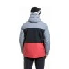 Meatfly pánská SNB & SKI bunda Manifold Silver / Red (Velikost M)