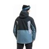 Meatfly pánská SNB & SKI bunda Cronos Black / Blue Sea (Velikost M)