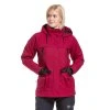 Meatfly dámská SNB & SKI bunda Terra Beet Red