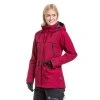 Meatfly dámská SNB & SKI bunda Terra Beet Red
