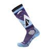 Meatfly sNB & SKI ponožky Leeway Purple Mountains (Velikost M)