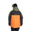 Meatfly pánská SNB & SKI bunda Zenith Orange / Black (Velikost S)