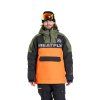 Meatfly pánská SNB & SKI bunda Zenith Orange / Black (Velikost S)