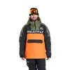 Meatfly pánská SNB & SKI bunda Zenith Orange / Black