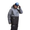 Meatfly pánská SNB & SKI bunda Vertigo Dark Grey / Black