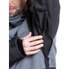 Meatfly pánská SNB & SKI bunda Manifold Dark Grey / Black