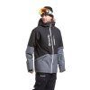 Meatfly pánská SNB & SKI bunda Helios Dark Grey / Black (Velikost S)