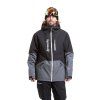 Meatfly pánská SNB & SKI bunda Helios Dark Grey / Black (Velikost S)