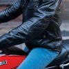 Kožená moto bunda W-TEC Valebravo (Barva černá, Velikost M)