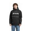 Meatfly pánská softshell bunda Jax Black / White (Velikost S)