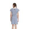 Meatfly dámské šaty Lottie Blue Stripes