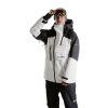 Meatfly pánská SNB & SKI bunda Blake Clouds White (Velikost M)