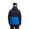 Meatfly pánská SNB & SKI bunda Vertigo Black / Blue Sky (Velikost S)