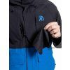 Meatfly pánská SNB & SKI bunda Vertigo Black / Blue Sky (Velikost S)