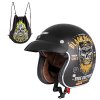 Moto přilba W-TEC Kustom Black Heart - Ride Culture