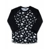 SIX BUNNIES CUTTED SKULL RAGLAN