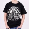 MOTORKÁŘSKÉ TRIKO DĚTSKÉ  BLACK HEART