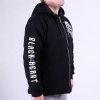 Mikina BLACK HEART BOOMER