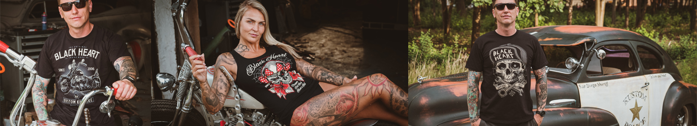 doplňky BLACK HEART