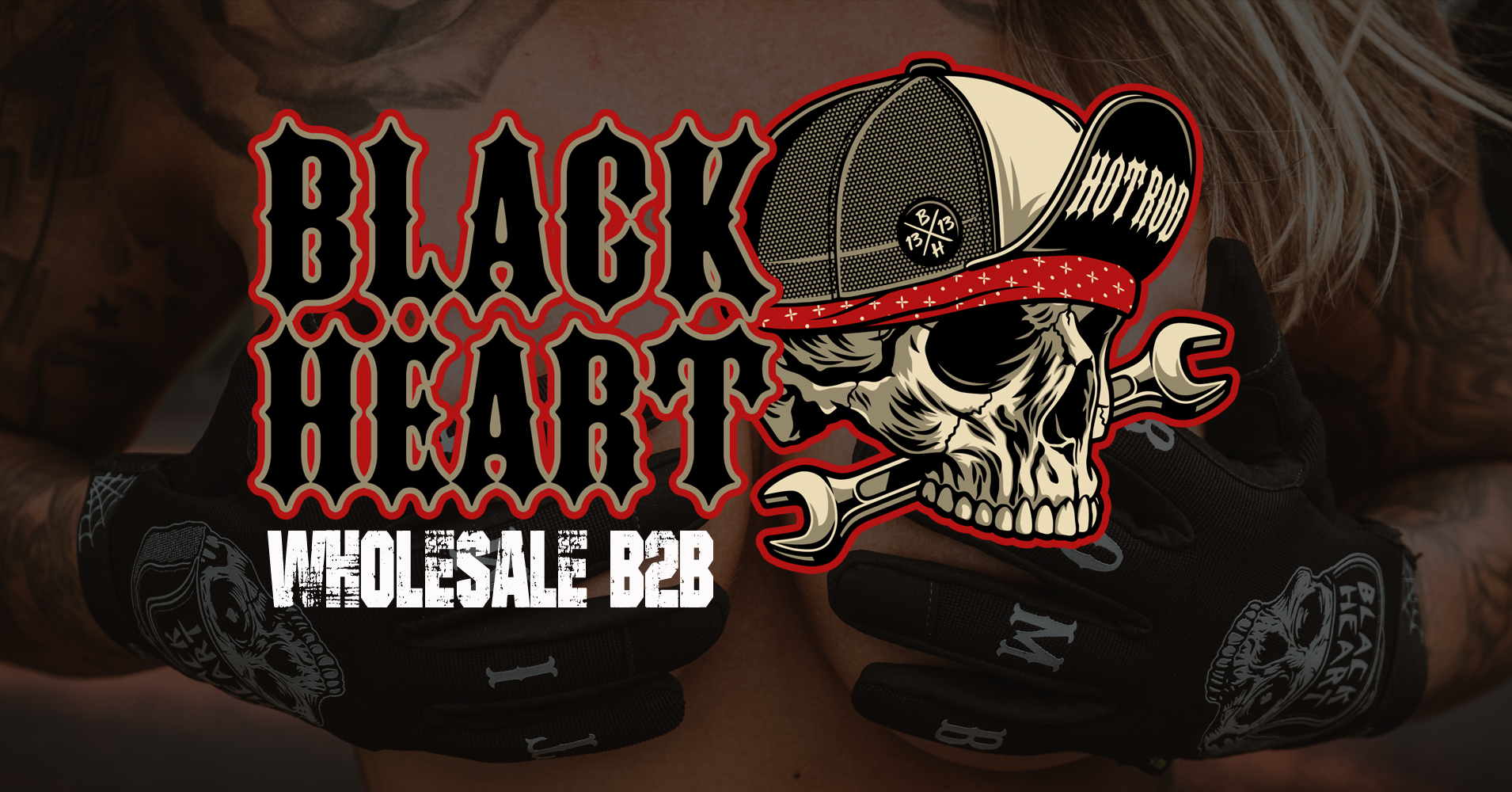 BLACK HEART HOT ROD CHOPPER CLOTHING