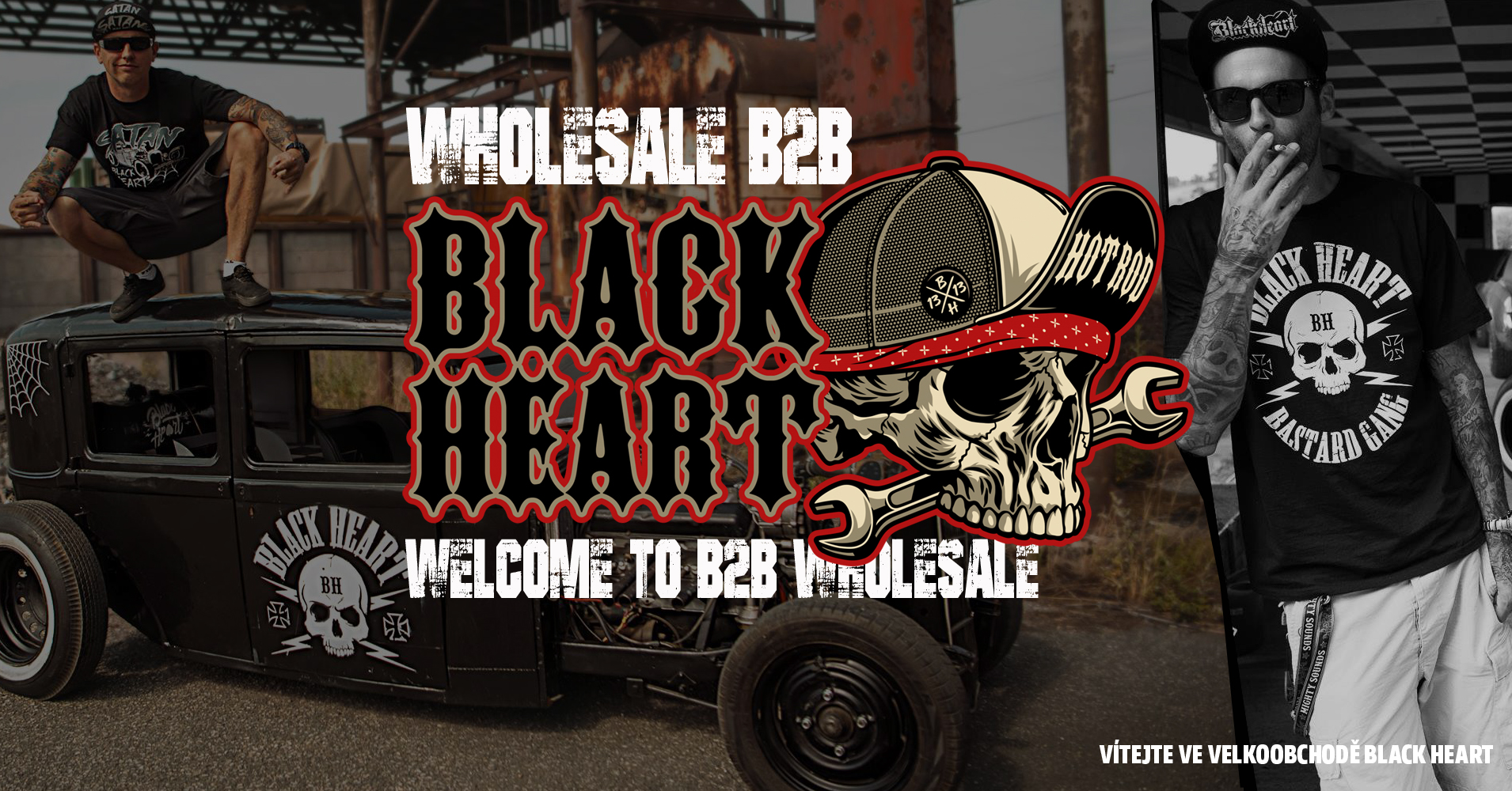 BLACK HEART HOT ROD CHOPPER CLOTHING