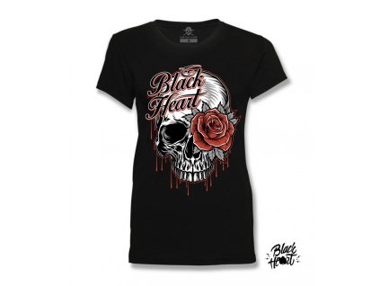 dámské triko black heart JAKSON