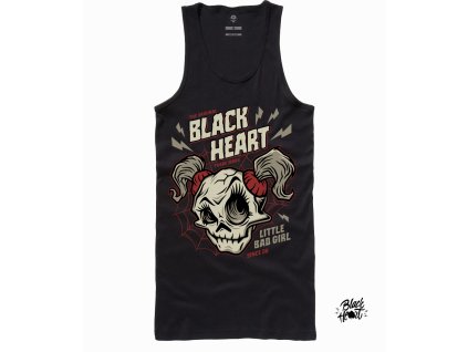triko black heart ghost face
