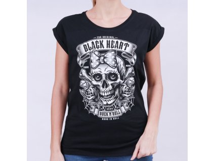 Triko black heart