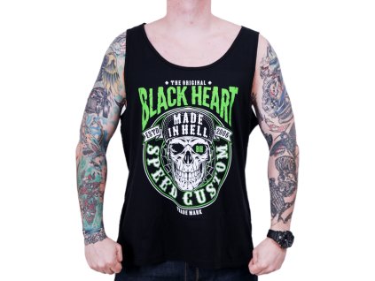 motorkářské tílko black heart desolate