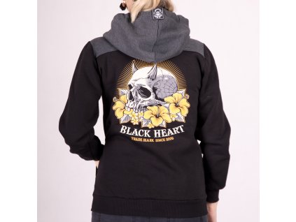 Dámská mikina black heart sweet evi
