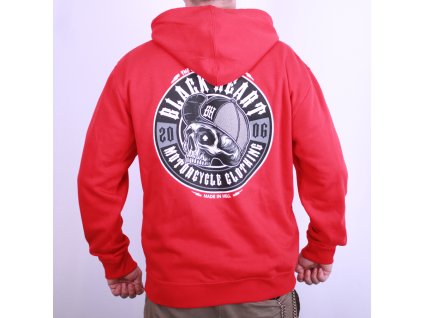 mikina black heart locker red 1