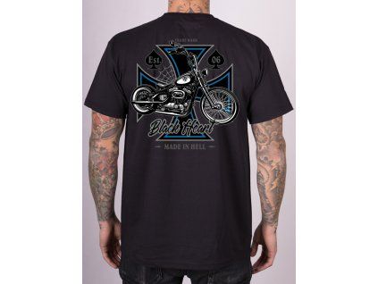 triko black heart chopper cross