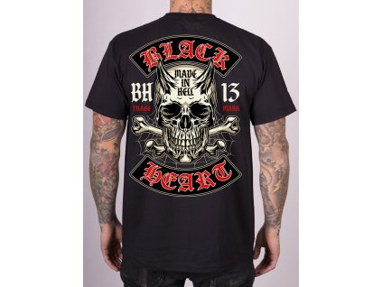 triko black heart PAY MAN