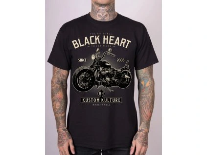 tričko black heart traditional and styllle1