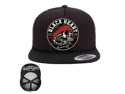 kšiltovka BLACK HEART RAZOR