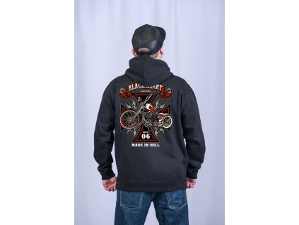 Pánská mikina BLACK HEART WRENCH CHOPPER