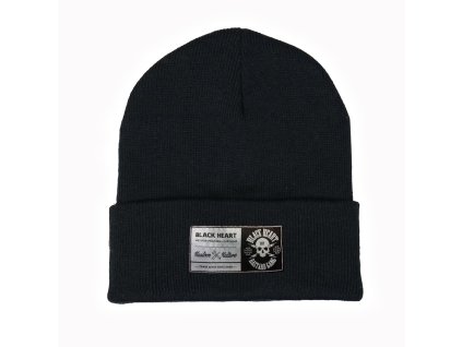 kulich black heart skull logo