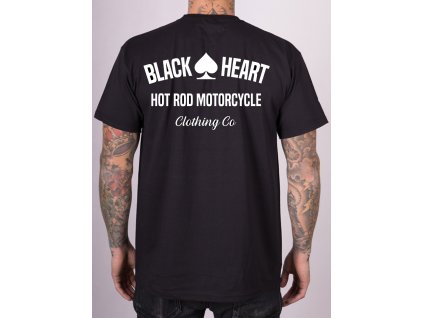 triko black heart HOT ROD MOTORCYCLE 1