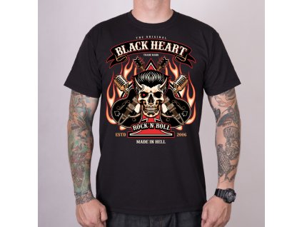 Triko BLACK HEART HILLBILLY BOY 1