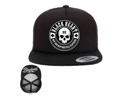 kšiltovka BLACK HEART